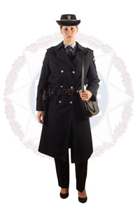 femme agent de police